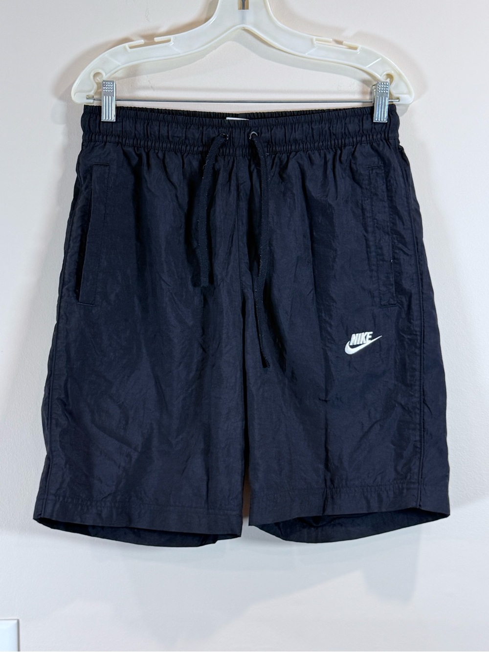 🔥Nike Men’s Black Drawstring Athletic Shorts Size M EC🔥
